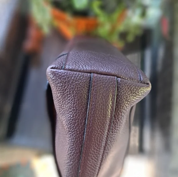 🎁 NEW COACH Scout Hobo Burgundy Oxblood Satchel/Shoulder/Crossbody Bag - Picture 13 of 16